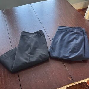 Ann Taylor Black and Navy Skirts